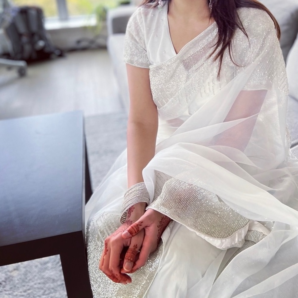 Indian saree worn once